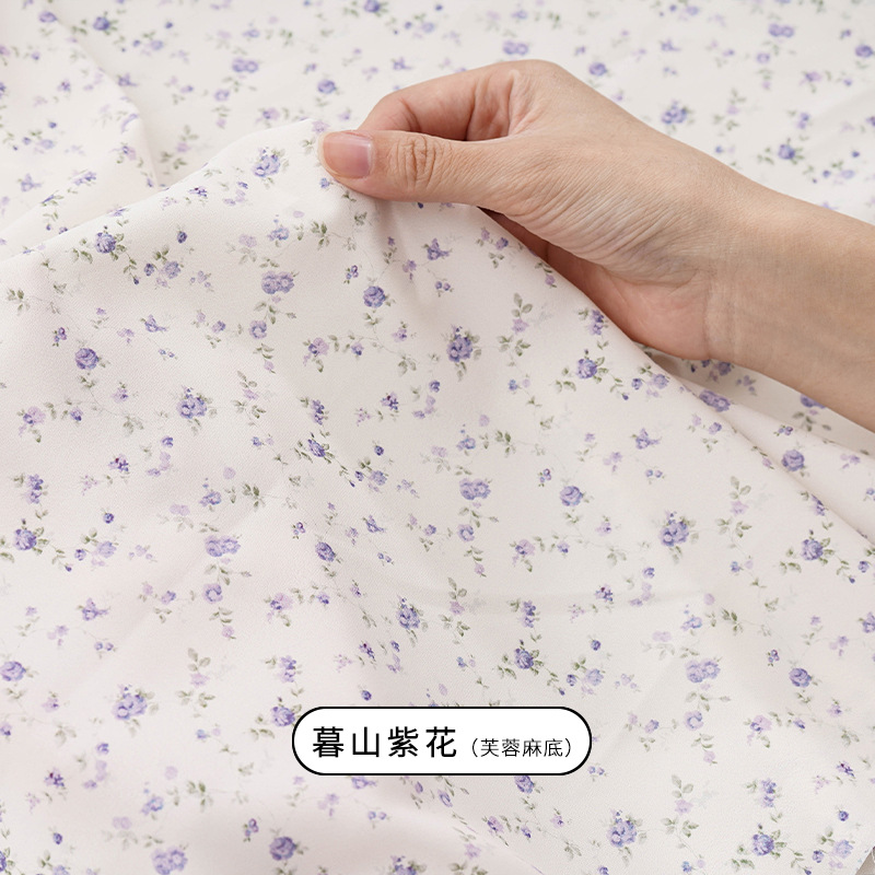 Factory custom digital printing chiffon fabric 100% polyester skirt garment fabrics Factory custom digital printing chiffon fabric 100% polyester skirt garment fabrics