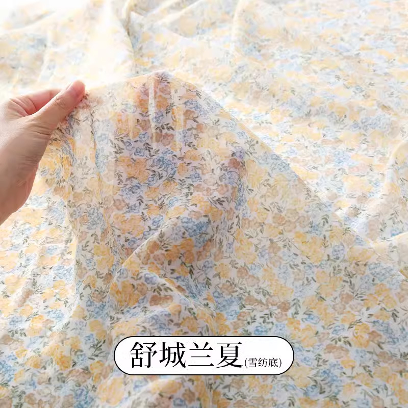 Factory custom digital printing chiffon fabric 100% polyester skirt garment fabrics Factory custom digital printing chiffon fabric 100% polyester skirt garment fabrics