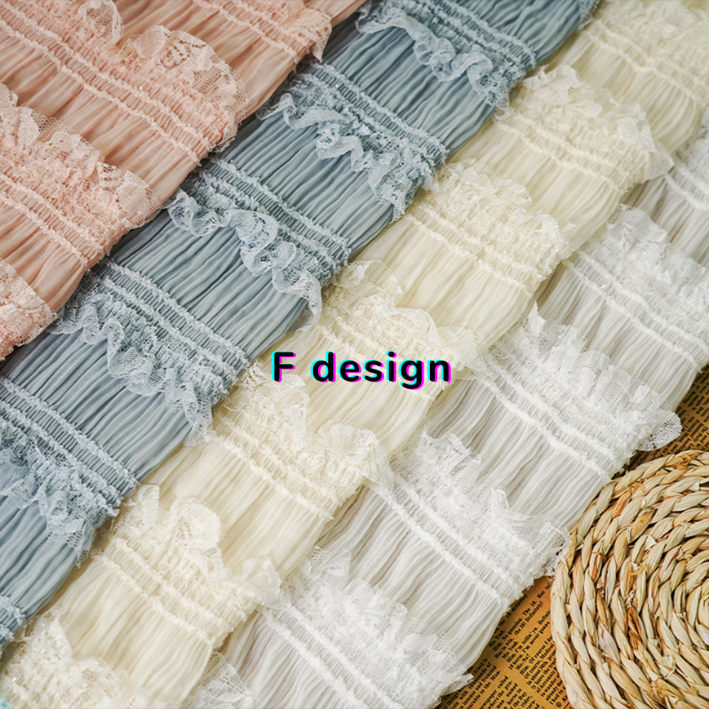 Similar style collect inside Chiffon Fabric with Ruffle and 3D Hook Embroidery for Women Dresses Similar style collect inside Chiffon Fabric with Ruffle and 3D Hook Embroidery for Women Dresses