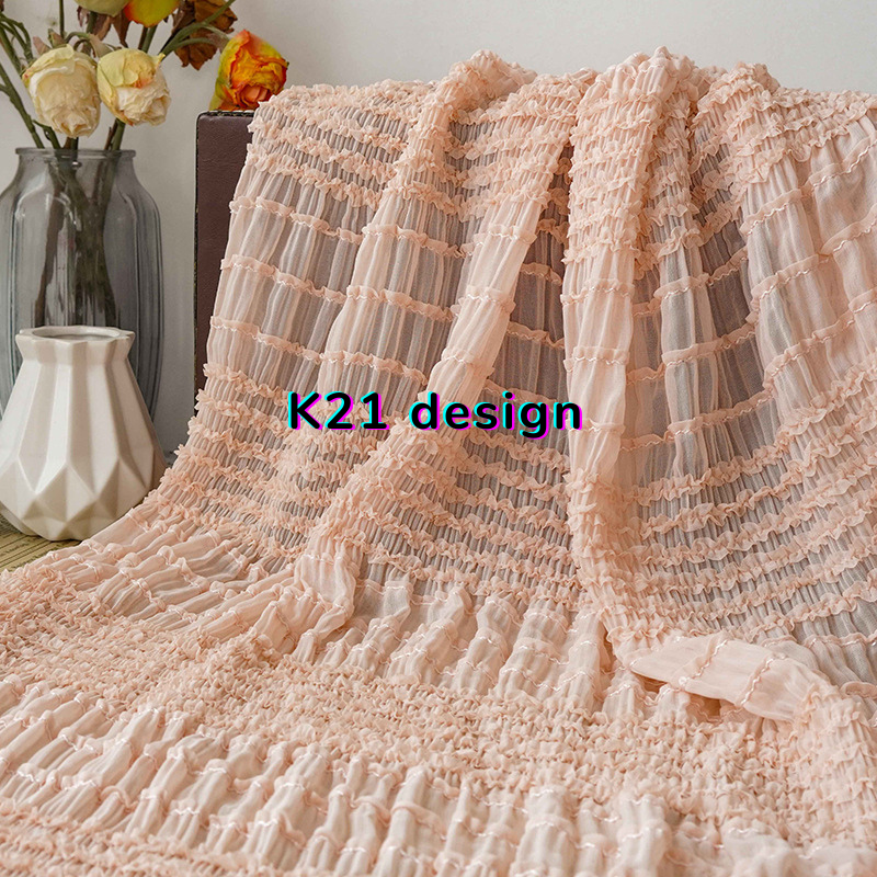 Similar style collect inside Chiffon Fabric with Ruffle and 3D Hook Embroidery for Women Dresses Similar style collect inside Chiffon Fabric with Ruffle and 3D Hook Embroidery for Women Dresses