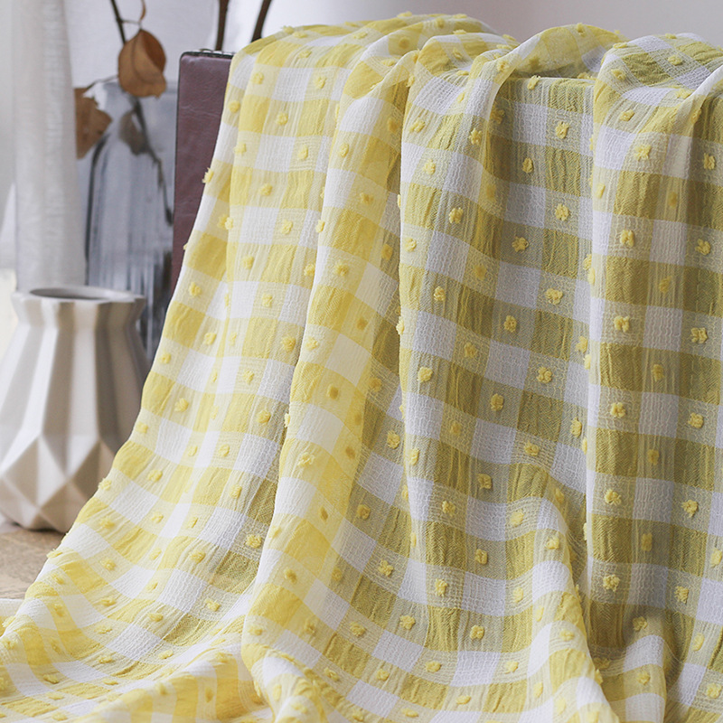 Summer Shirt Dress Fabric 2.5 cm Checkered Chiffon Fabric crepe Crinkle Ionic Checks fabrics Summer Shirt Dress Fabric 2.5 cm Checkered Chiffon Fabric crepe Crinkle Ionic Checks fabrics