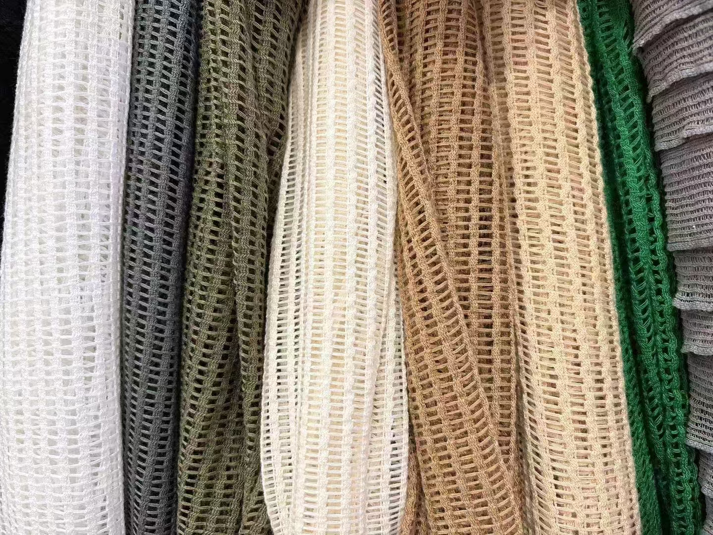 Manufacturer Jacquard Knitting Warp Knit Crochet Weave Crocheted Fabric For Dress