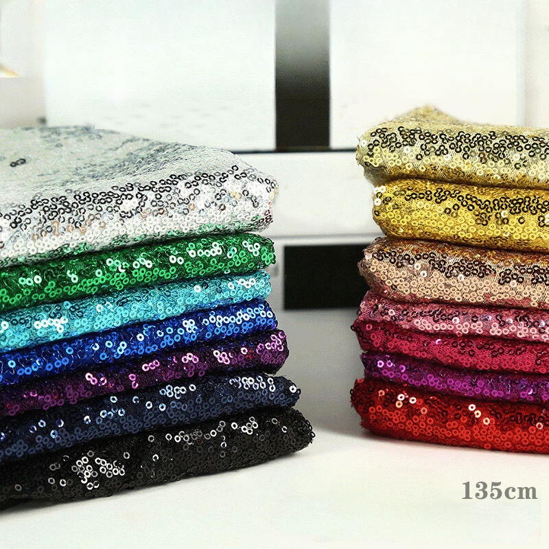 3mm chaotic sequin fabric with encrypted patterns for wedding costumes and vibrant bead designs