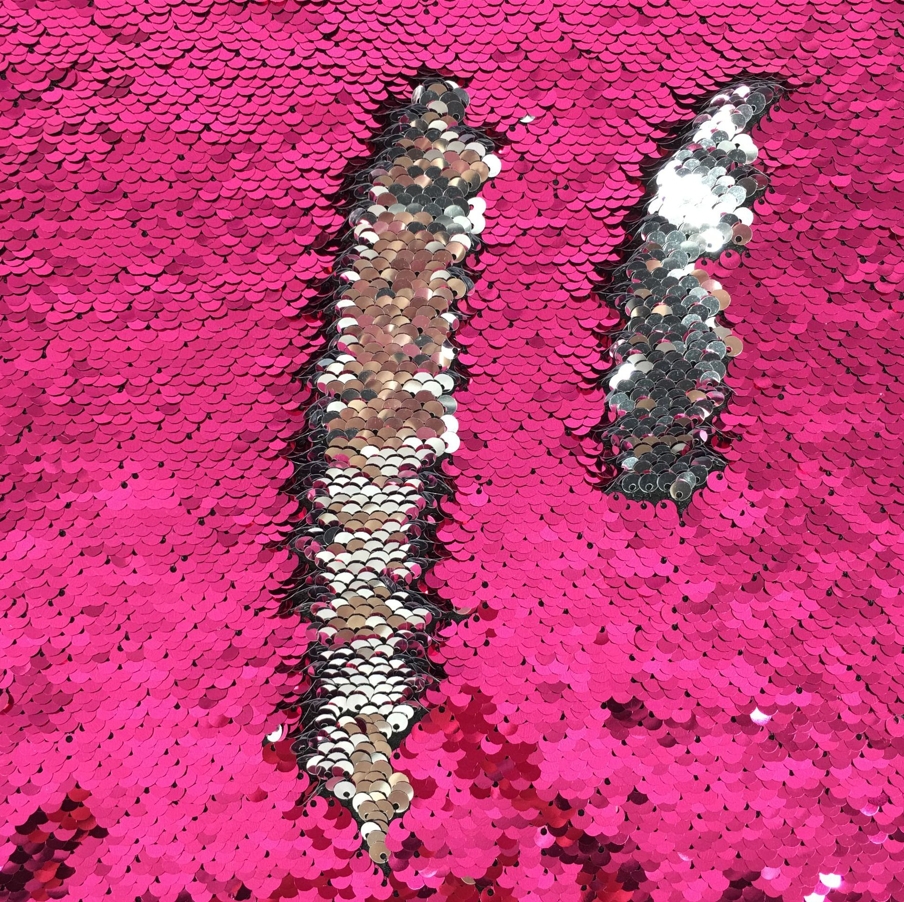 5mm sequins colorful wholesale reversible sequin fabric suppliers for textile,dresses,and crafts