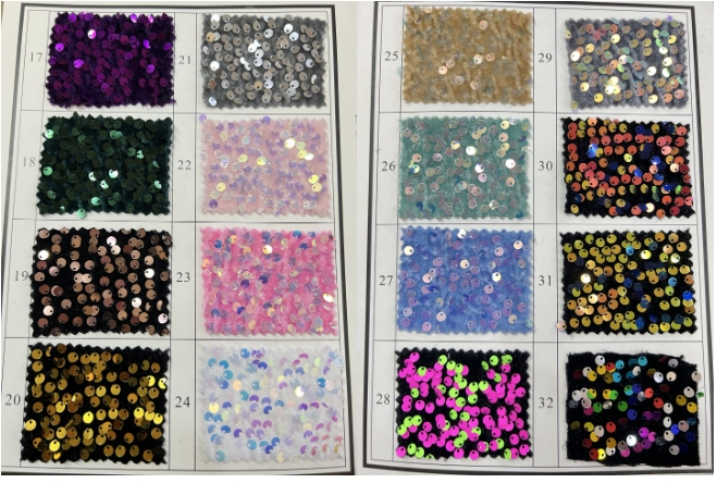 High-Quality 5mm Sequin Velvet Fabric for Evening Dresses, Formal Wear, and Home Decor Projects High-Quality 5mm Sequin Velvet Fabric for Evening Dresses, Formal Wear, and Home Decor Projects