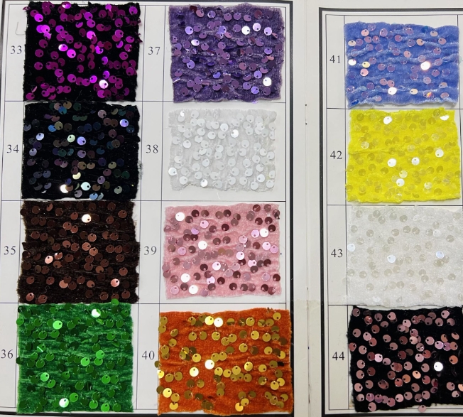 High-Quality 5mm Sequin Velvet Fabric for Evening Dresses, Formal Wear, and Home Decor Projects High-Quality 5mm Sequin Velvet Fabric for Evening Dresses, Formal Wear, and Home Decor Projects