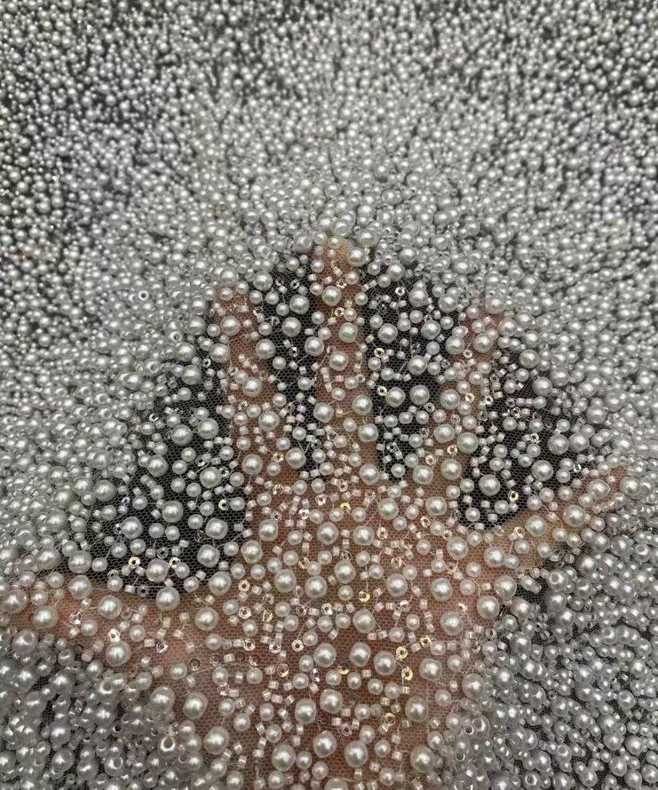 Wholesale Suppliers of Bridal Beaded Pearl Lace Fabric and Tulle Mesh for Wedding Dresses Wholesale Suppliers of Bridal Beaded Pearl Lace Fabric and Tulle Mesh for Wedding Dresses