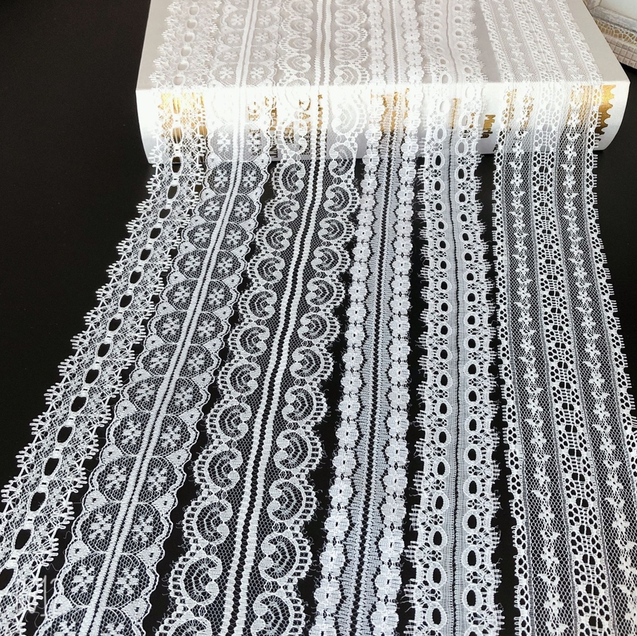 Tiny non-stretch nylon lace trimming garment accessories lace supplier