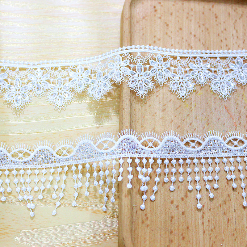 Sequin Water-Soluble Lace Trimming Garment Accessories Sequin Water-Soluble Lace Trimming Garment Accessories