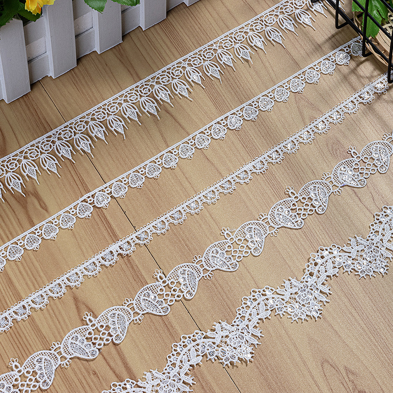 Sequin Water-Soluble Lace Trimming Garment Accessories Sequin Water-Soluble Lace Trimming Garment Accessories