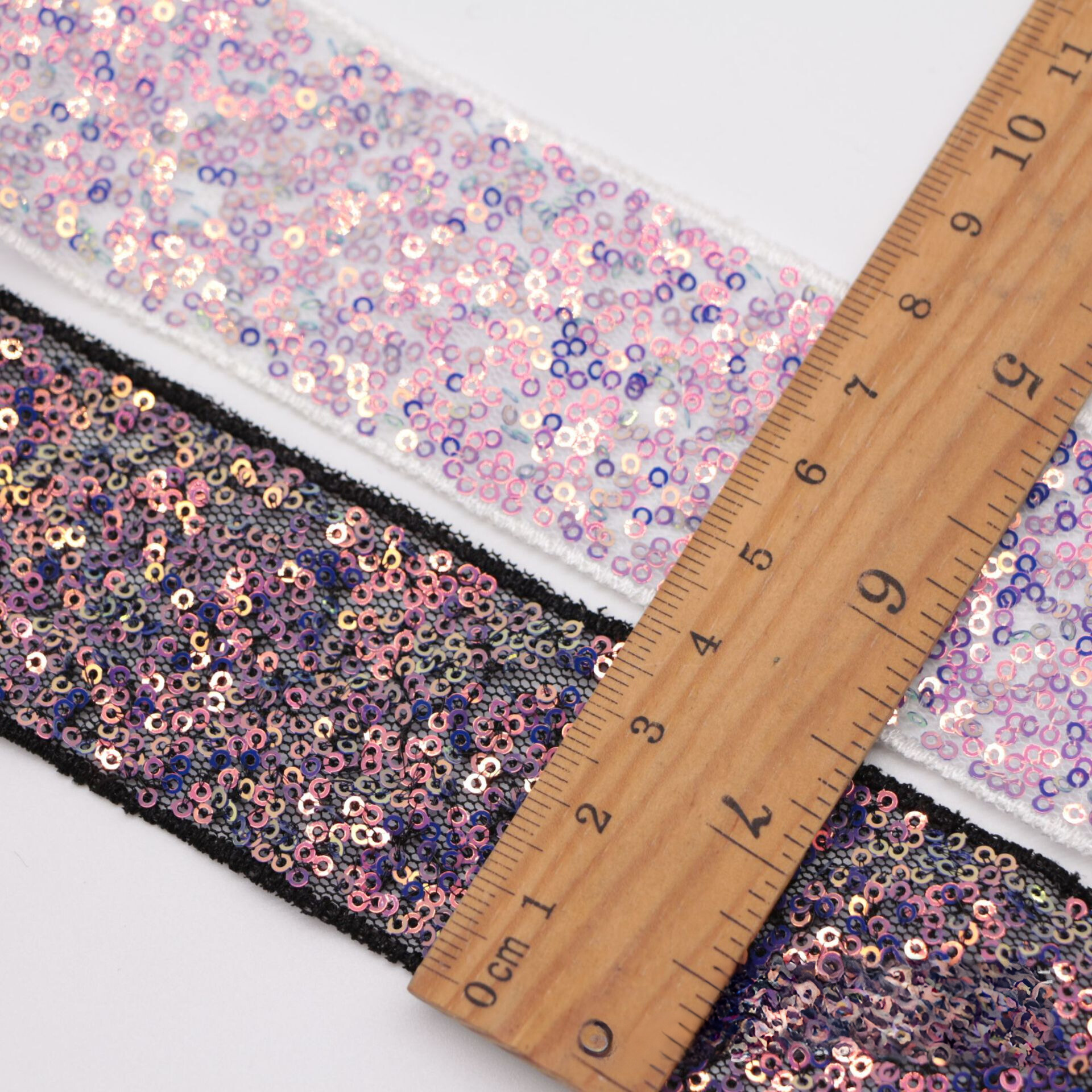 Sequin trim embroidery sequin tape decor for garments