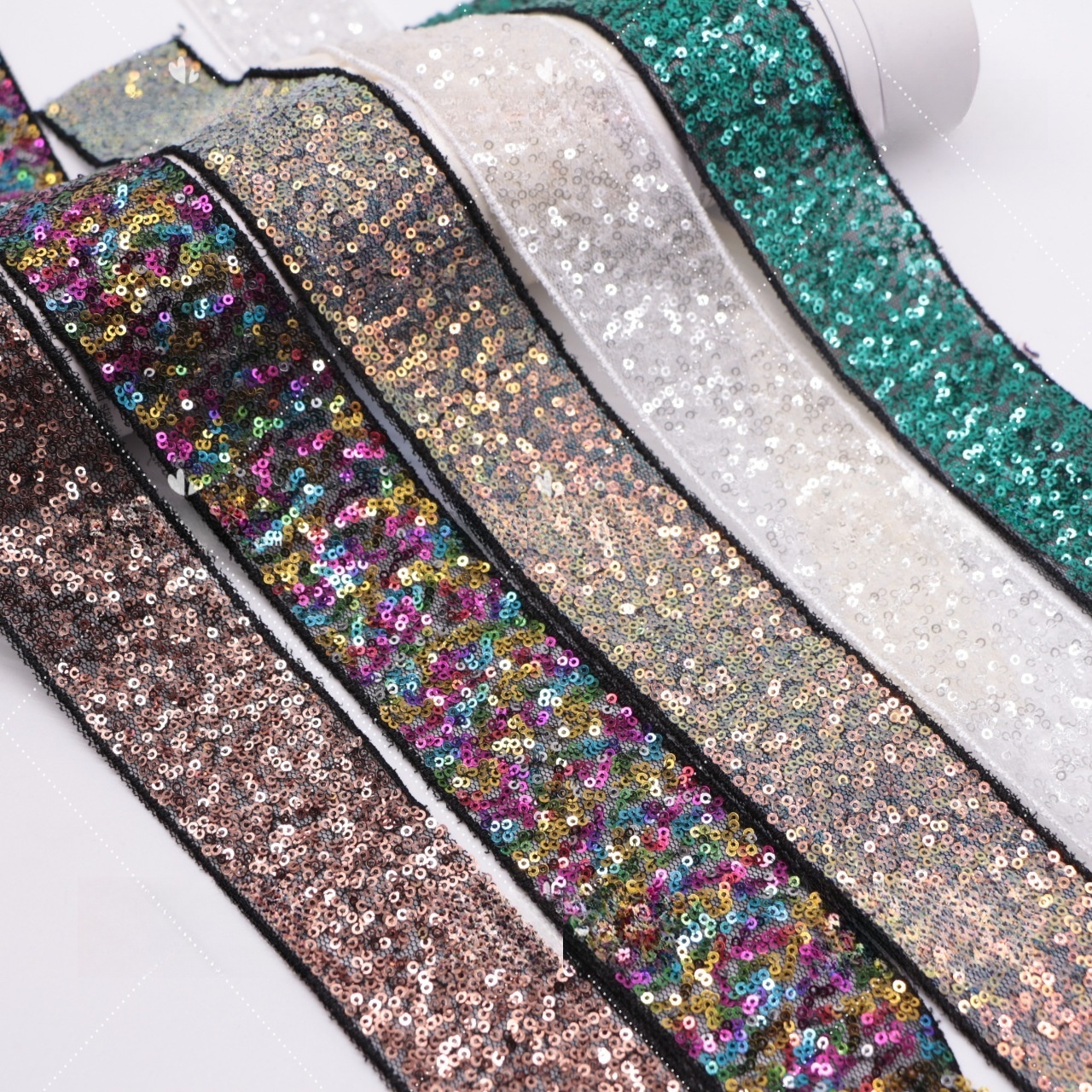 Embroidery sequin trim tape garment accessories