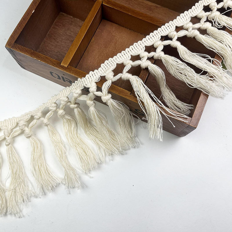 Cotton Tassel fringe Trims factory