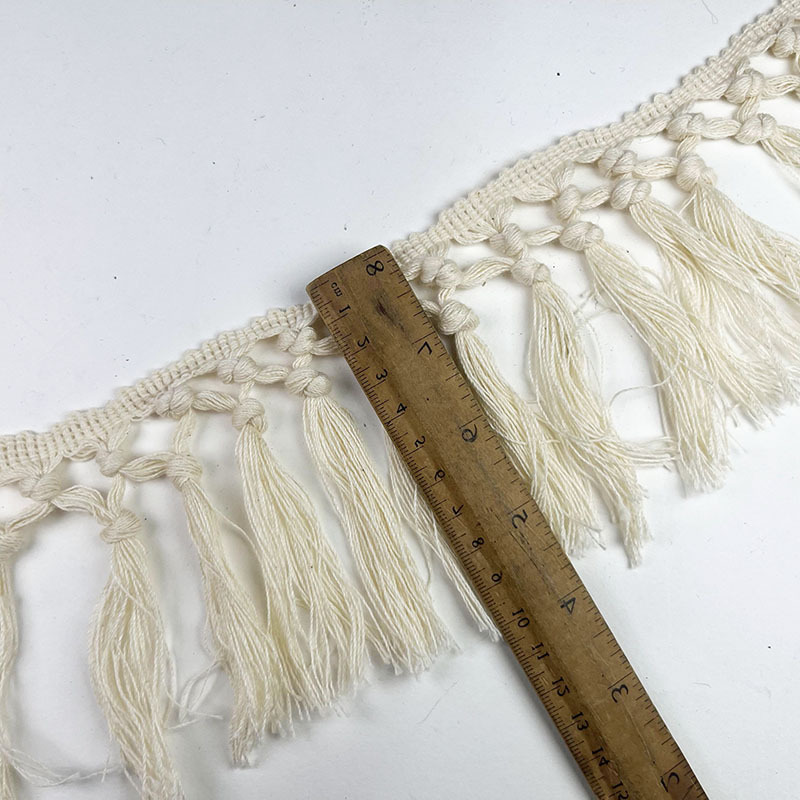 Cotton Tassel fringe Trims factory Cotton Tassel fringe Trims factory