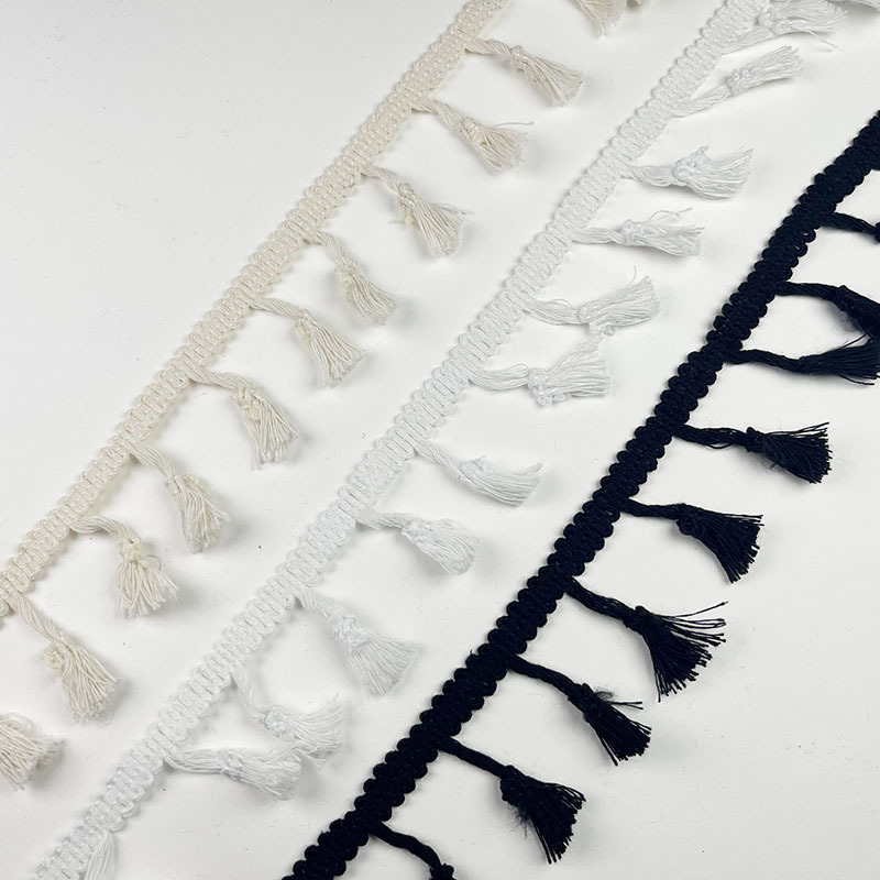 Tassel fringe trims for clothes and textile