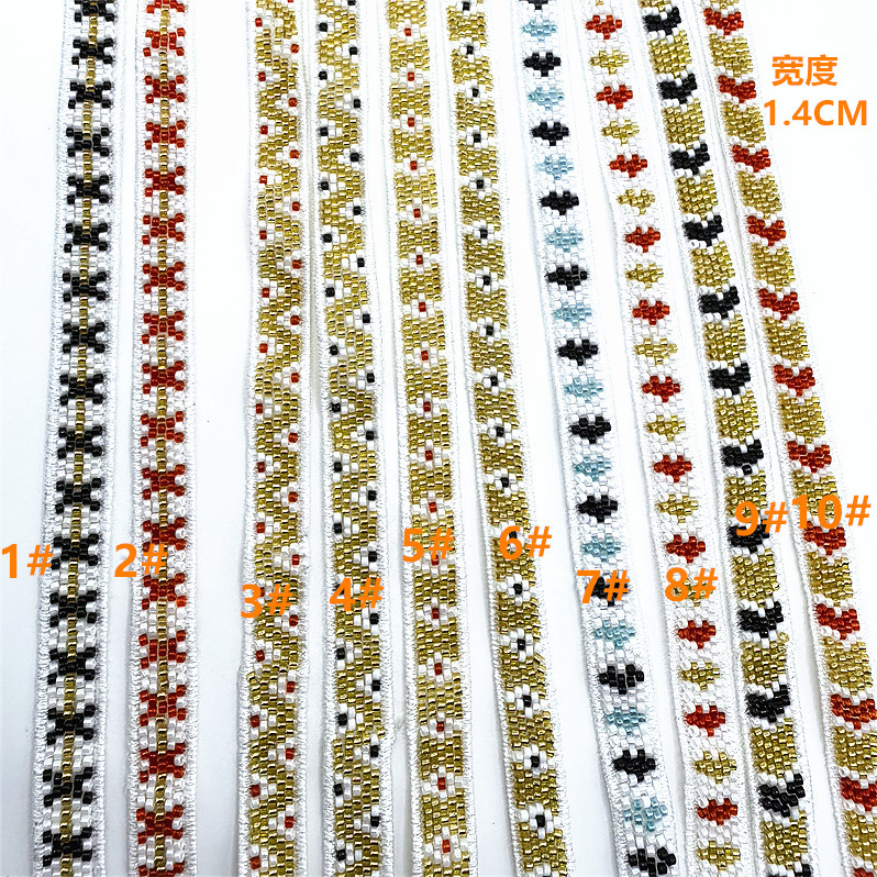 Handbeaded Trimmings for Clothing & Dresses