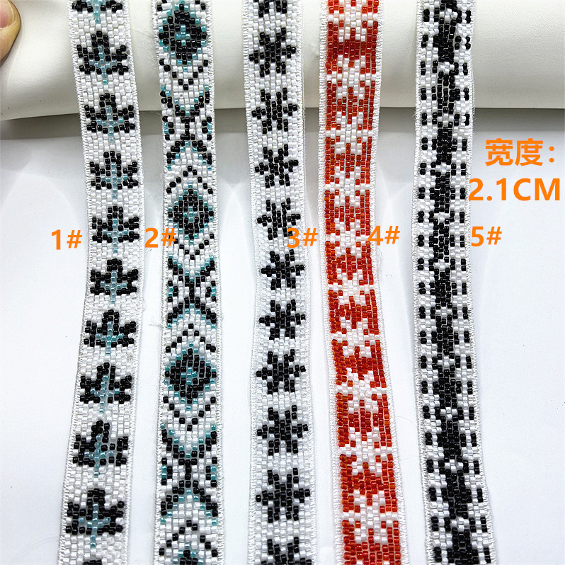 Handbeaded Trimmings for Clothing & Dresses