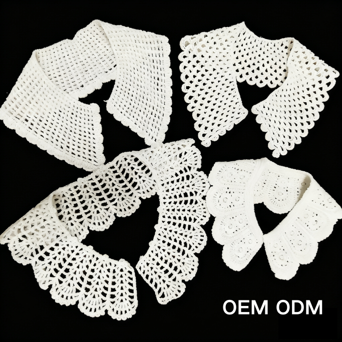 Lace neck trims collar accessories for clothhing