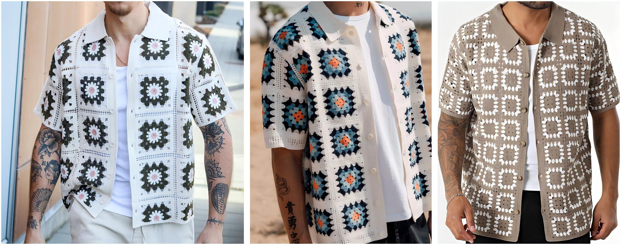 Custom crochet lace clothes, T-shirts, Tops, Swimwear, Baby hats, Pet accessories