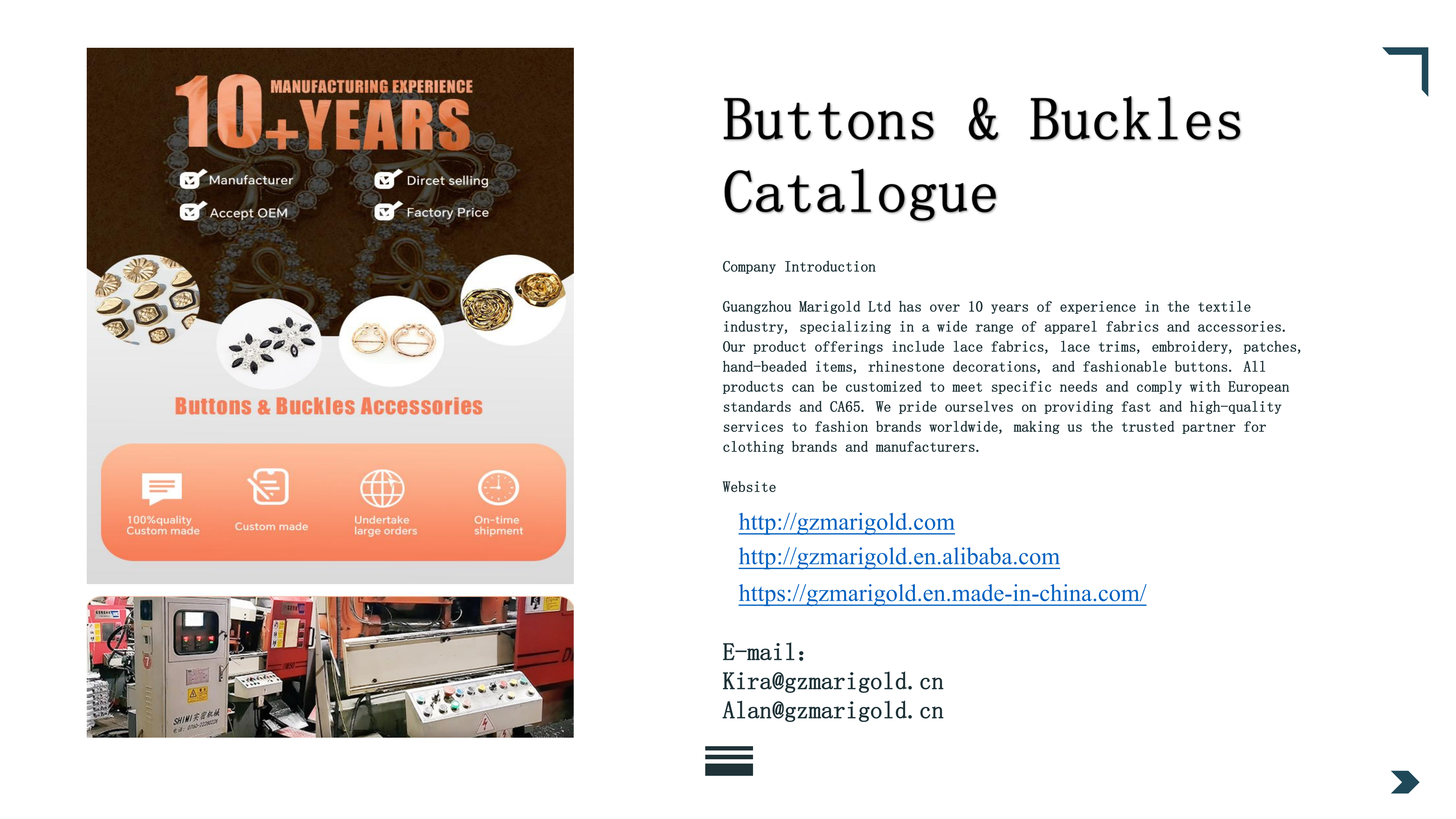 Premium Buttons and Buckles Manufacturer | Custom Solutions for Bulk Orders