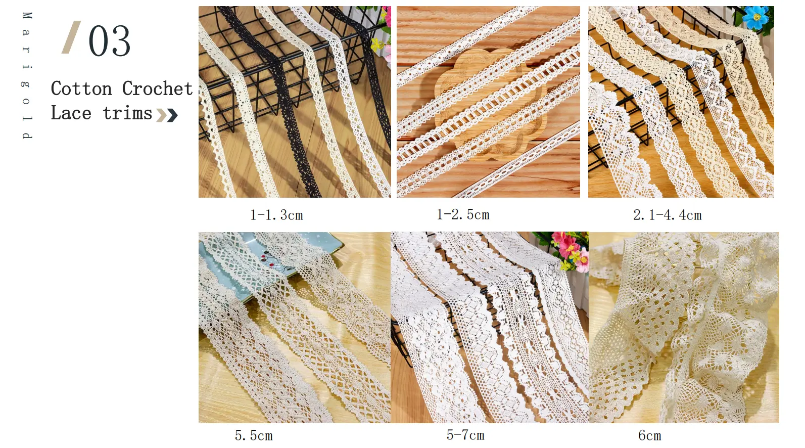 2027 Wholesale fashion laces and garment accessories supplier