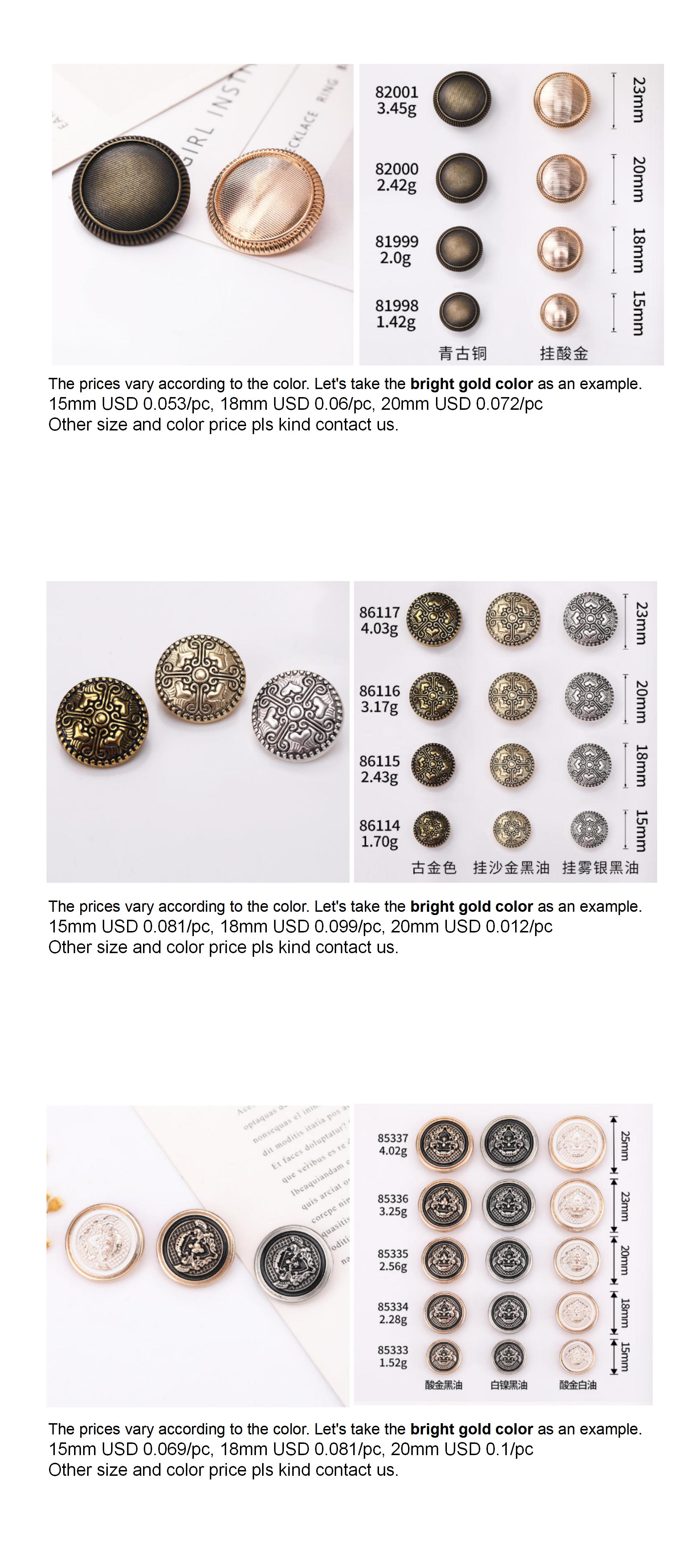 Ultimate Collection of Metal Military Coat Shank Buttons: Vintage Brass, Silver & Antique Finishes Ultimate Collection of Metal Military Coat Shank Buttons: Vintage Brass, Silver & Antique Finishes