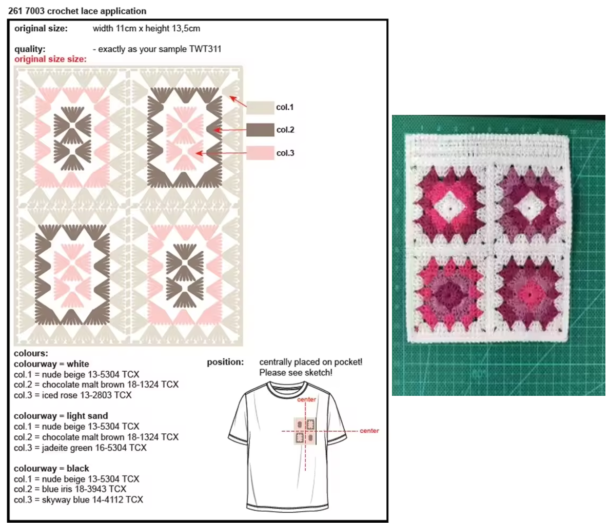 Hand crochet and machine crochet manufactuer in China Hand crochet and machine crochet manufactuer in China
