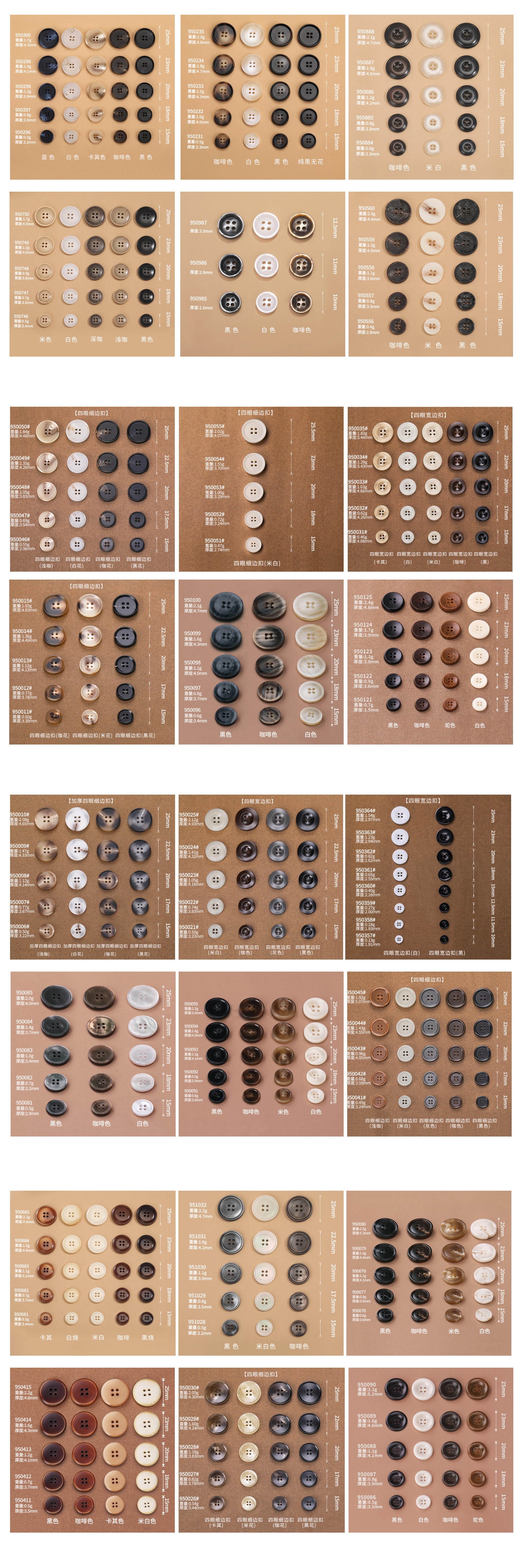 Fake Horn and Resin Buttons new design from China Fake Horn and Resin Buttons new design from China