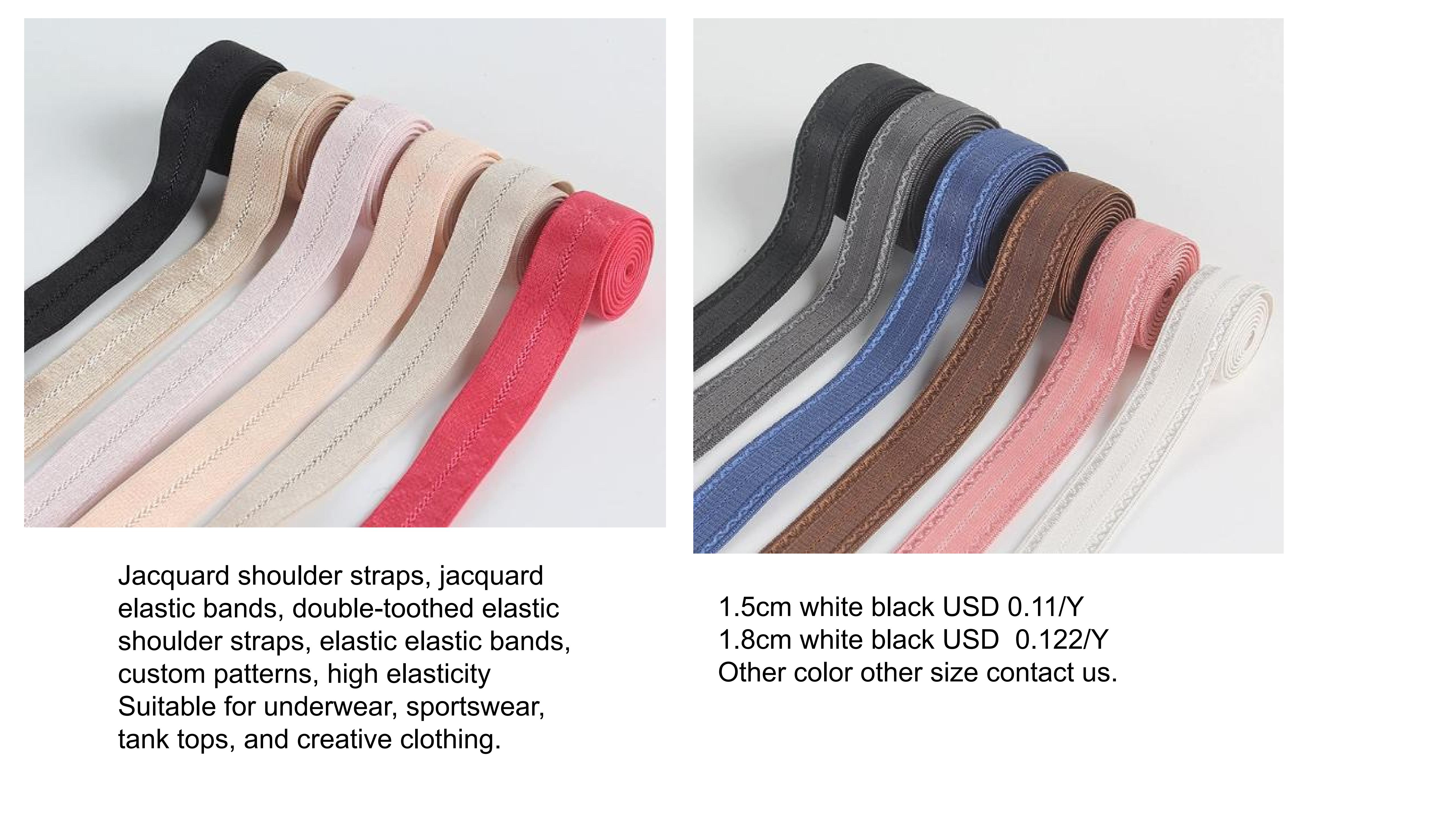 Stock elastic tape and Customize elastic tape garment accessories factory Stock elastic tape and Customize elastic tape garment accessories factory