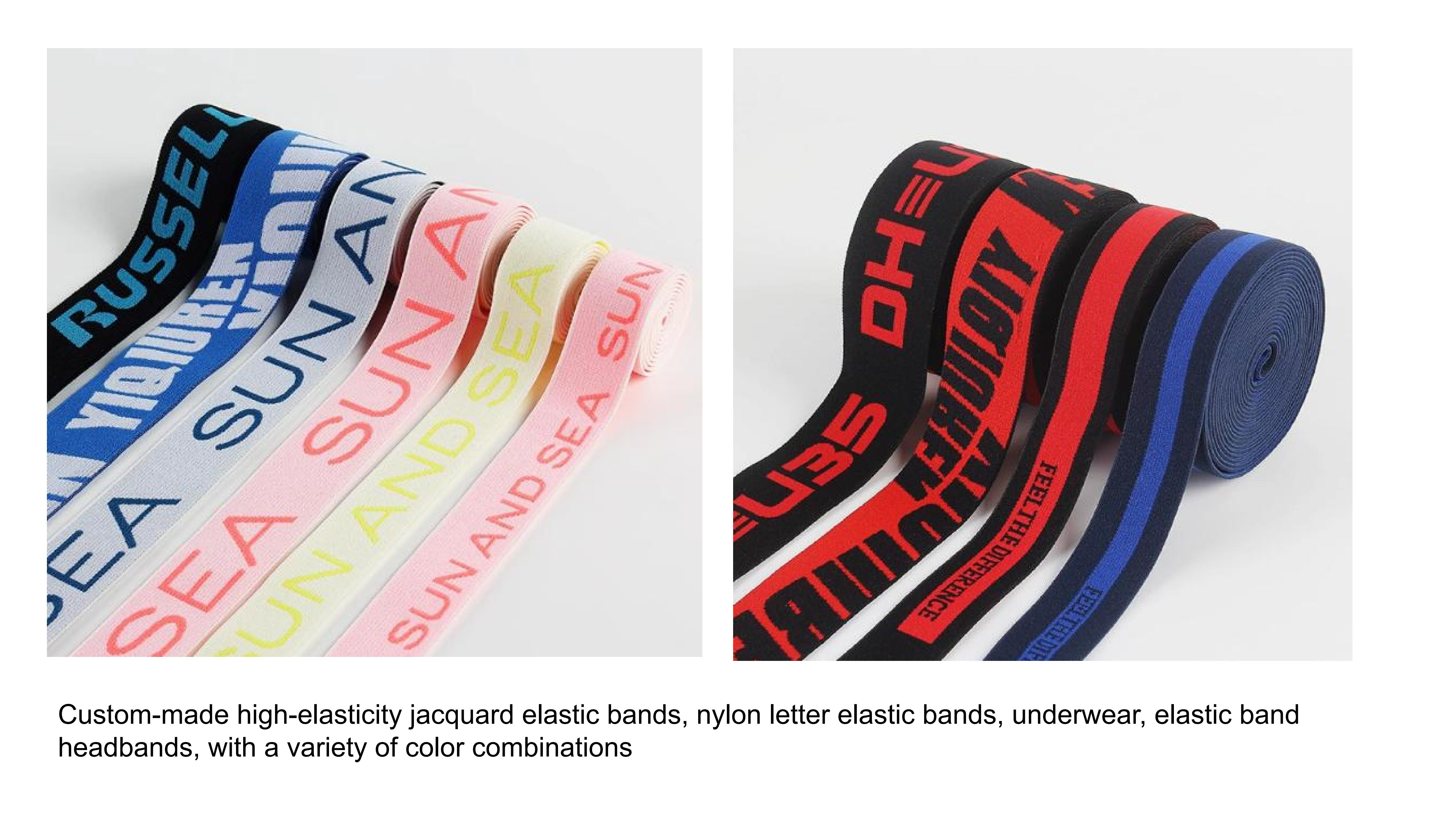 Stock elastic tape and Customize elastic tape garment accessories factory Stock elastic tape and Customize elastic tape garment accessories factory
